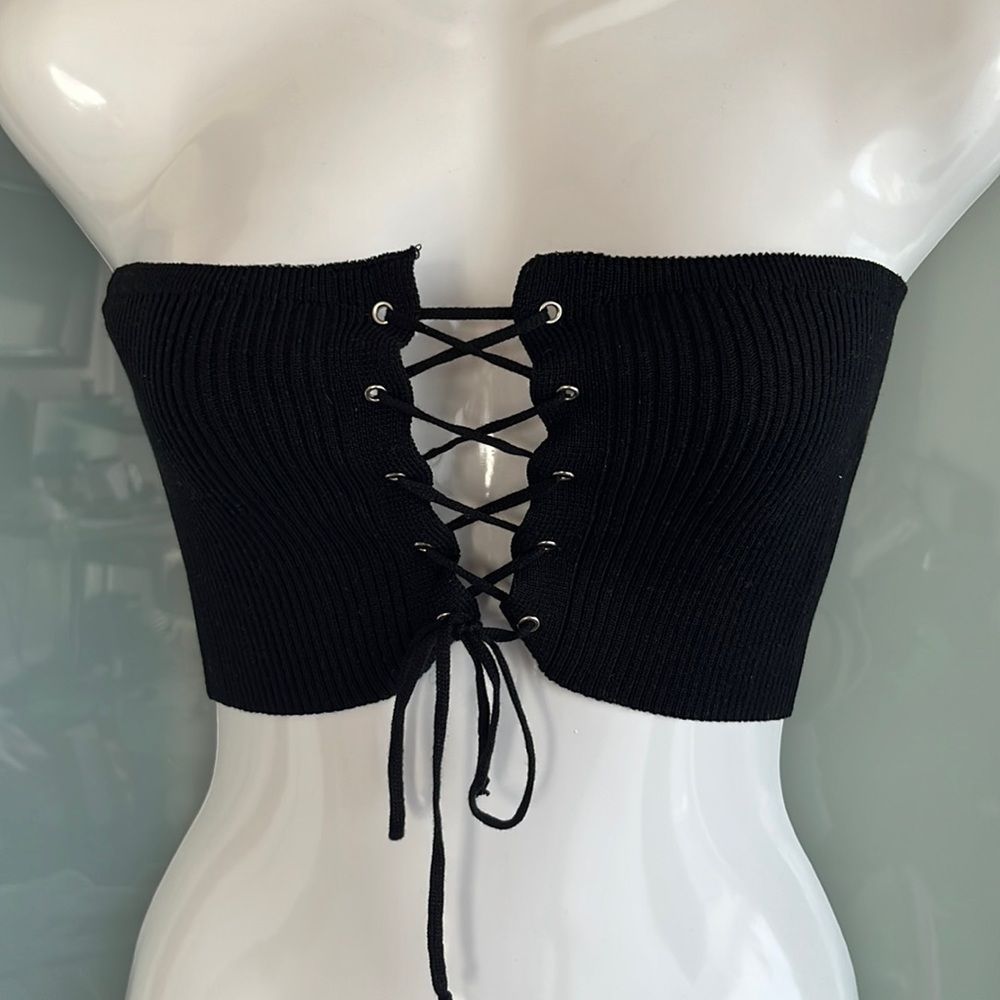 Reformation Ribbed Knit Top